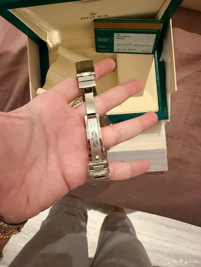 روليكس اصلية 2021 نظيفة جدا مع جميع اوراقها 1