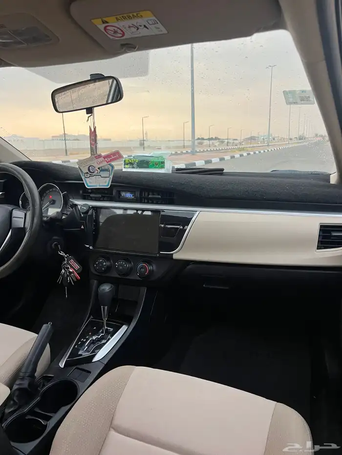 للبيع كورلا 2014 بدي وكاله 13