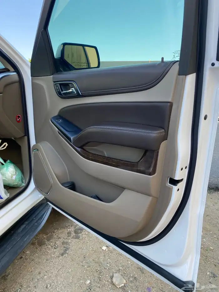 تاهو 2016 ابيض ls دبل نظيف ممشى 254الف كل شي ع الشرط 23