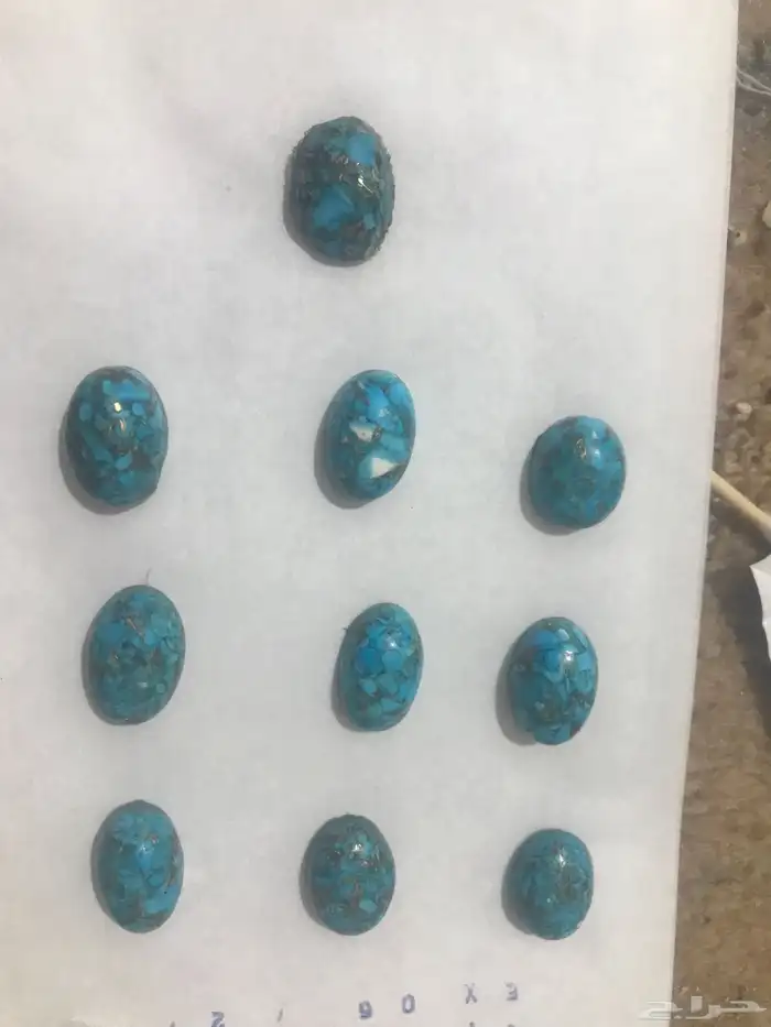 فيروز بعروق الذهب ومسباح مرجان عمره فوق 100 سنه 0