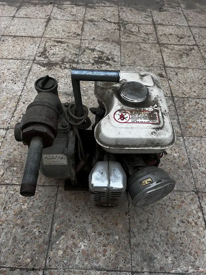 مضخة مياه تشتغل بالبنزين 4