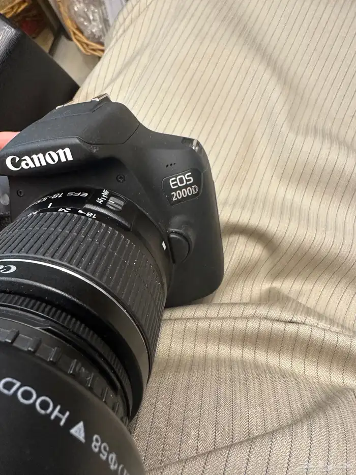 كاميرا كانون 2000D شاملة الشنطة ومستلزماتها 5