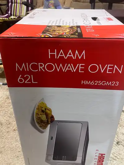 مايكرويف هام 62 لتر جديد ستيل index