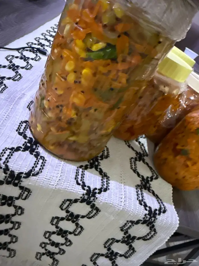 مخلل مره طعم وسبايسي شويه الله يفتح عليكم الرزق 2