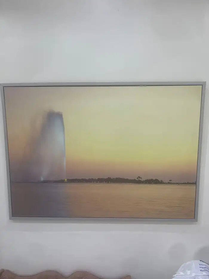 لوحة فنية نافورة جدة 0