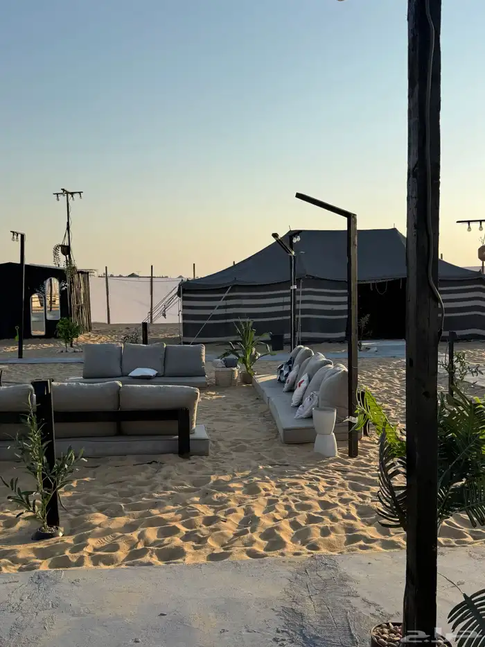 مخيم ارام للإيجار اليومي VIP ومرتب وتصميم روعه 2