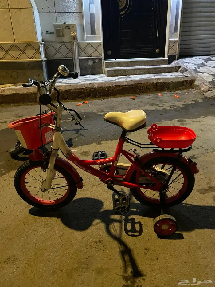 سيكل لون وردي حق أطفال 4