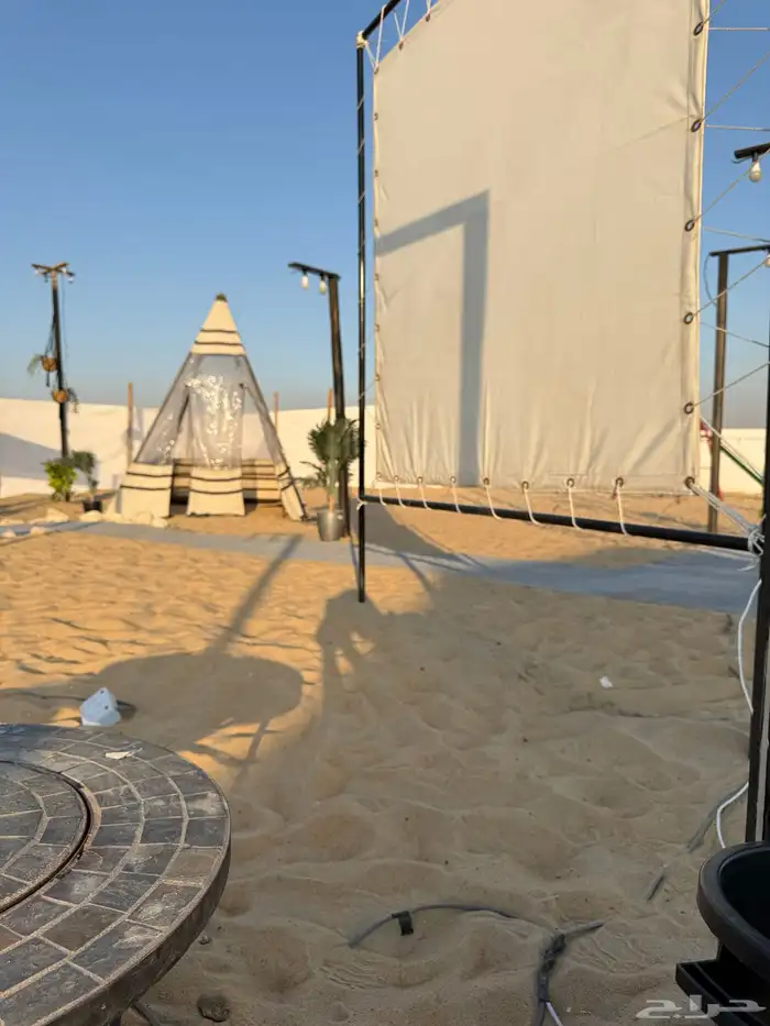 مخيم ارام للإيجار اليومي VIP ومرتب وتصميم روعه 8