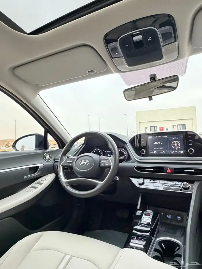 هونداي سوناتا 2023 بنوراما سعوديه شبه الجديد 89
