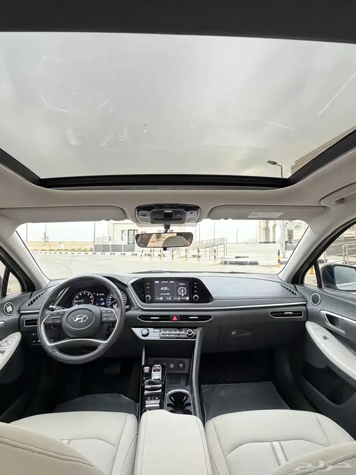 هونداي سوناتا 2023 بنوراما سعوديه شبه الجديد 61