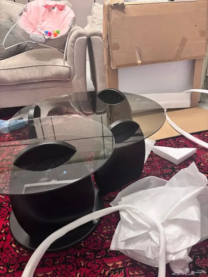 طاوله جديده اخذتها من نون وصلت امس بس قصيره ماناسبت 2