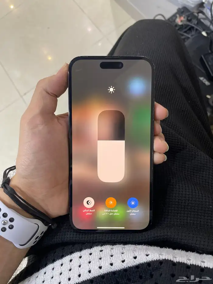 ايفون 14برو ماكس 512 اسود نضيف 3