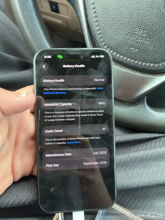 ايفون 15 128 اللون الاسود 0