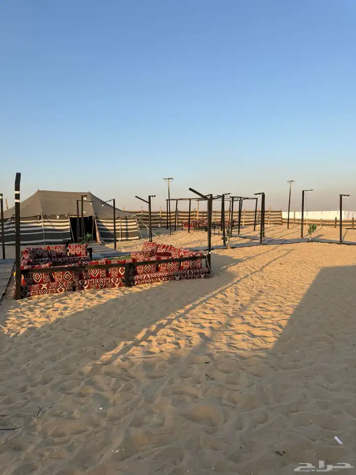 مخيم ارام للإيجار اليومي VIP ومرتب وتصميم روعه 39