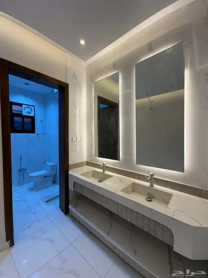 للبيع دور ارضي 6غرف بحوش وبايكه سياره بشمال الخميس550الف 5