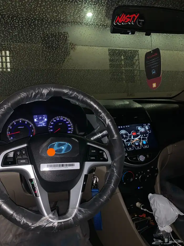 شاشه رودماسترلي هونداي اكسنت 2