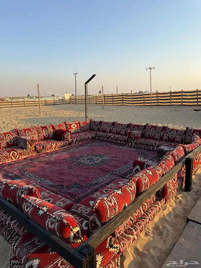 مخيم ارام للإيجار اليومي VIP ومرتب وتصميم روعه 45