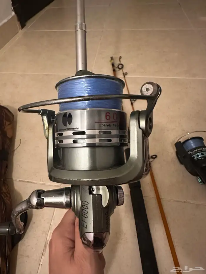 مكينة صيد شبه جديده 1