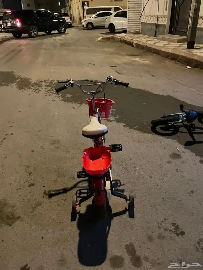 سيكل لون وردي حق أطفال 2