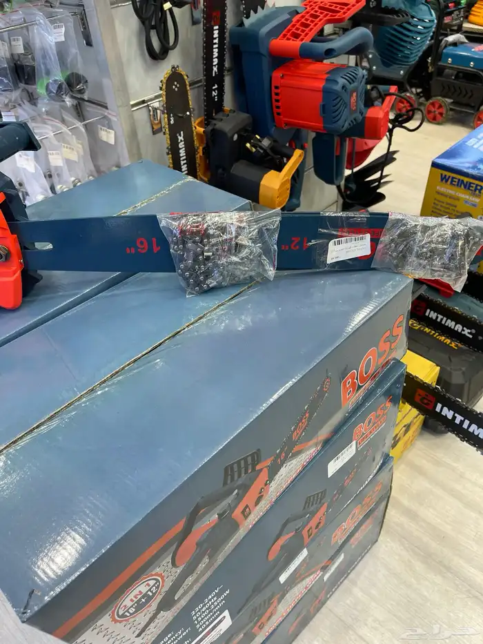 منشار حطب كهرباء BOSS 16 12 انش 3