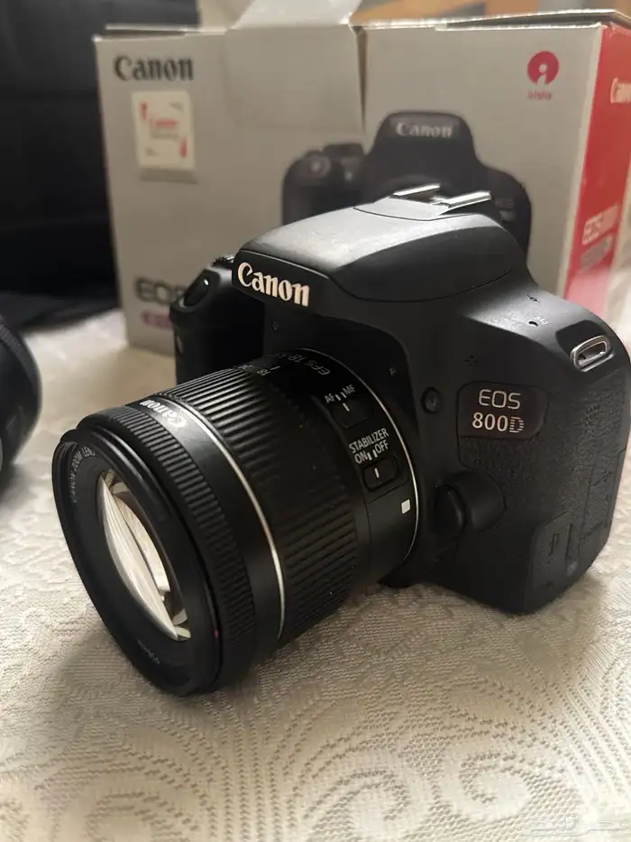 كاميرا كانون 800 D 1