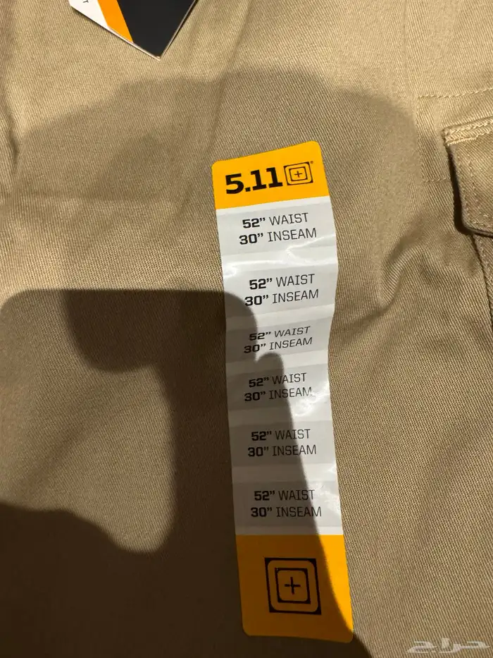 بنطلون 5.11 تكتيكي أصلي   مقاس كبير   جديد تماما  مع التيكيت 7