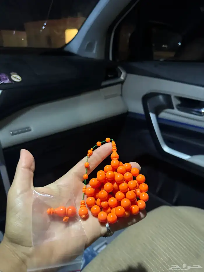 مسباح بولنق صب قديم خراطه عبدالجواد 55خرزه المقاس 11ملي 0