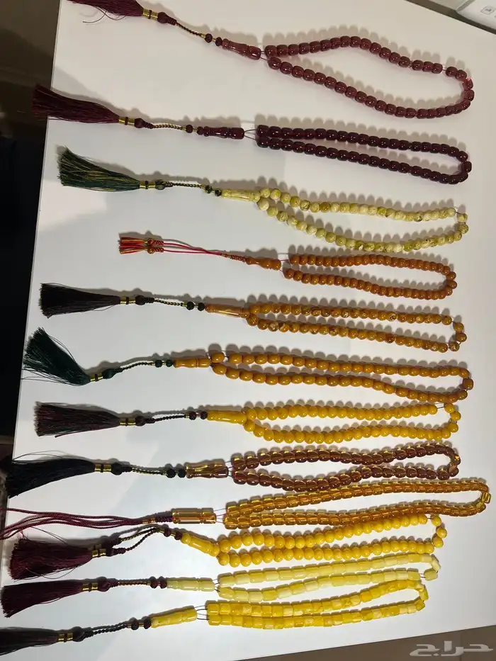 مسابيح جودة وسعر خامات ممتازة وأحجام راهية 34