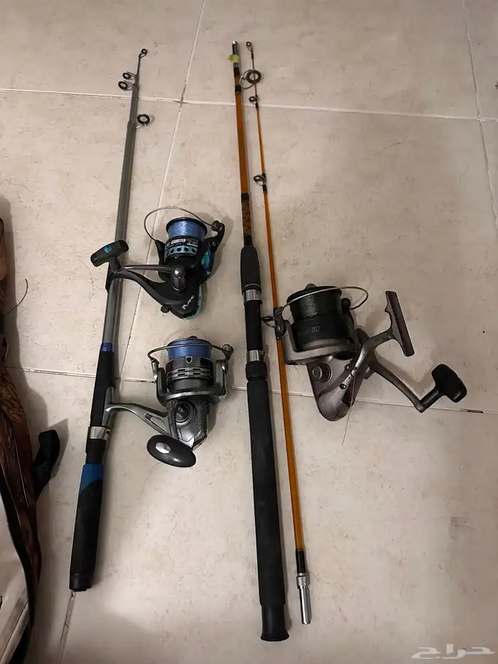 مكينة صيد شبه جديده 0