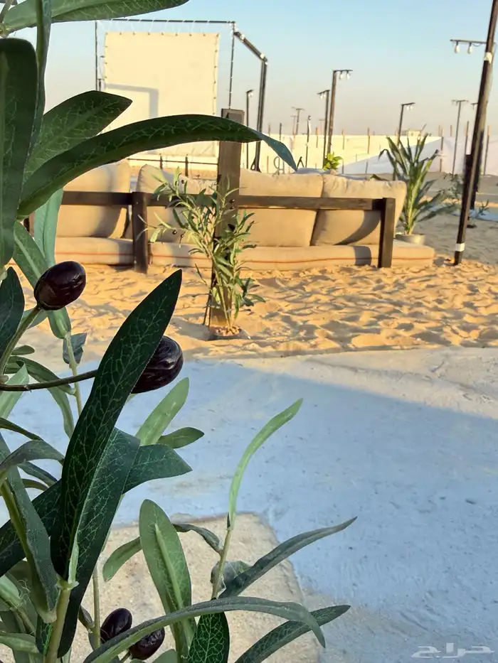 مخيم ارام للإيجار اليومي VIP ومرتب وتصميم روعه 0