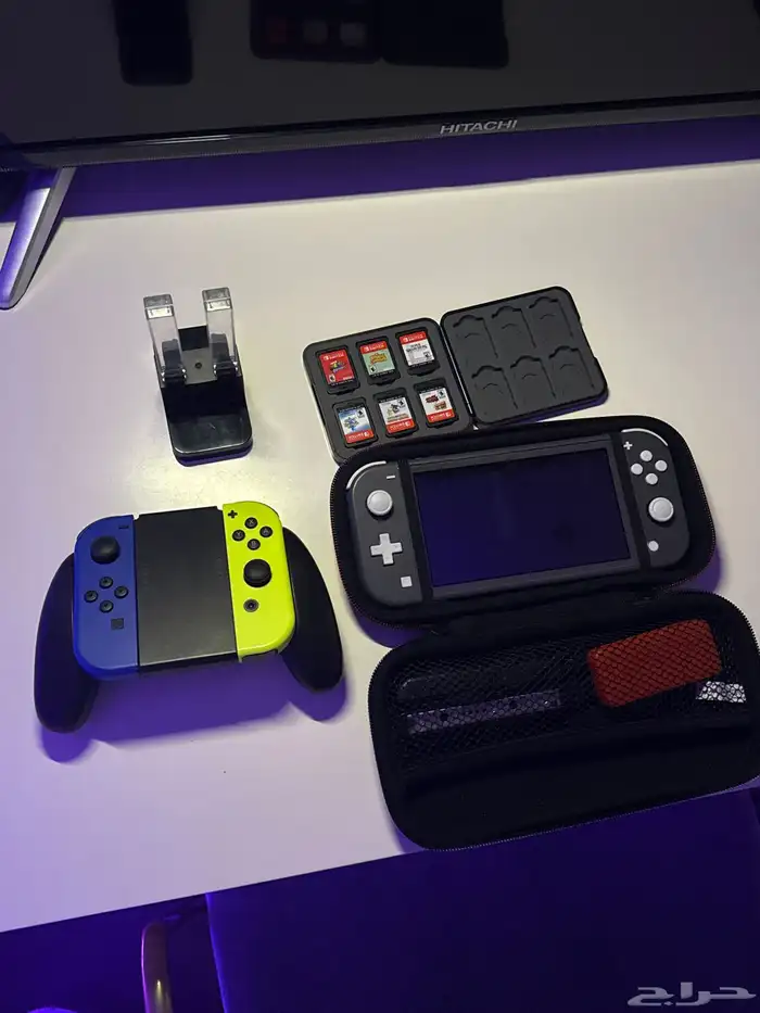 نينتندو سويتش لايت شامل كامل ملحقاته 0