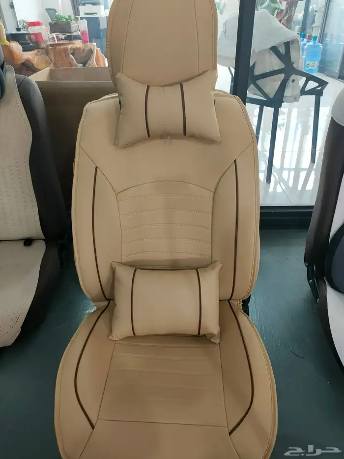 تلبيسة المقاعد الفاخرة للسيارة من داسي لون بيج 2
