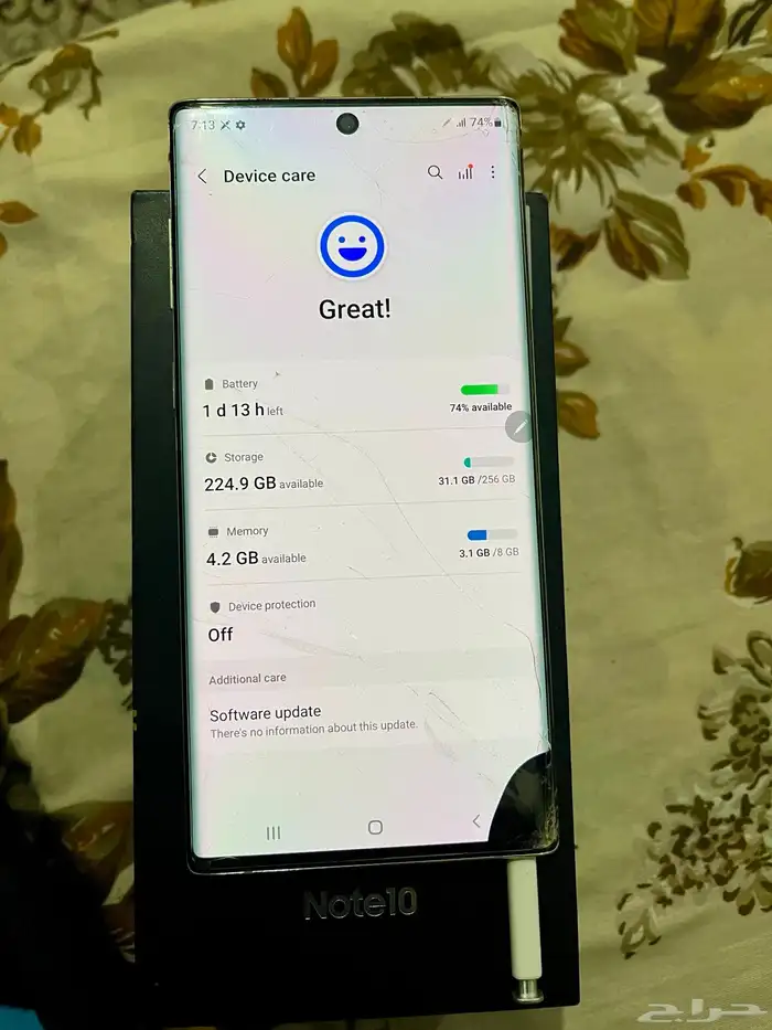 Samsung note 10 8 256gb 5