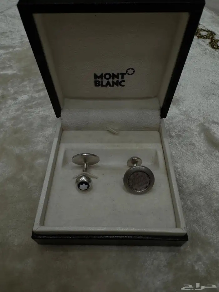 كبك Montblanc أصلي   فضة 925 مع العلبة   لم ي ستخدم أبدا 0