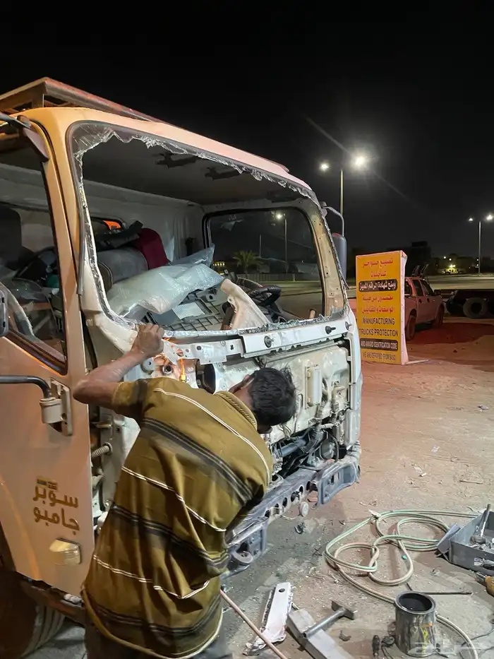 ورشة حداده و سمكره ودهان شاحنات 10