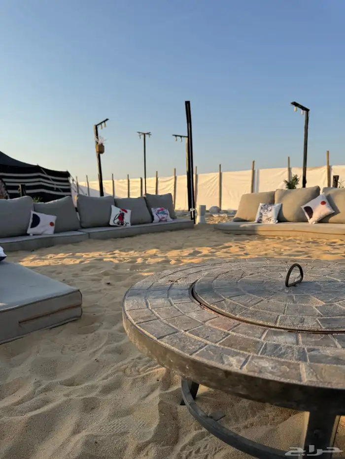 مخيم ارام للإيجار اليومي VIP ومرتب وتصميم روعه 9