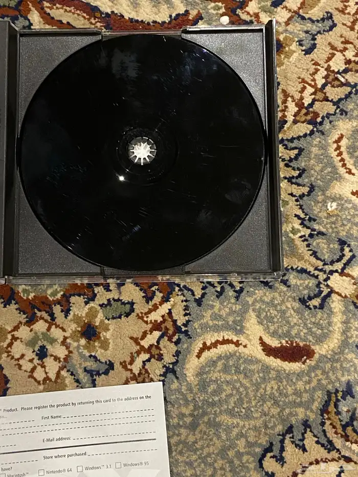 لعبه قديم كلاسكي سوني 1 حالته جيد إلى جيد جدا 3