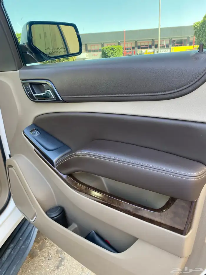 تاهو 2016 ابيض ls دبل نظيف ممشى 254الف كل شي ع الشرط 14
