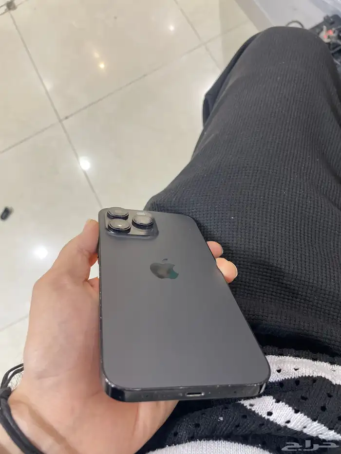 ايفون 14برو ماكس 512 اسود نضيف 1