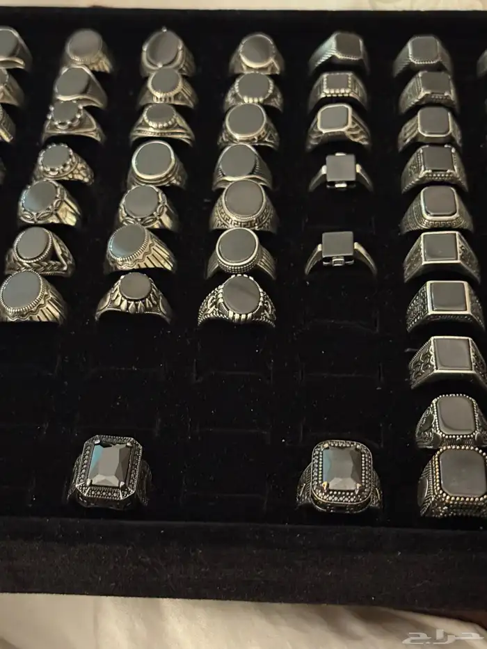 خواتم فضة ب 85   الواحد 7