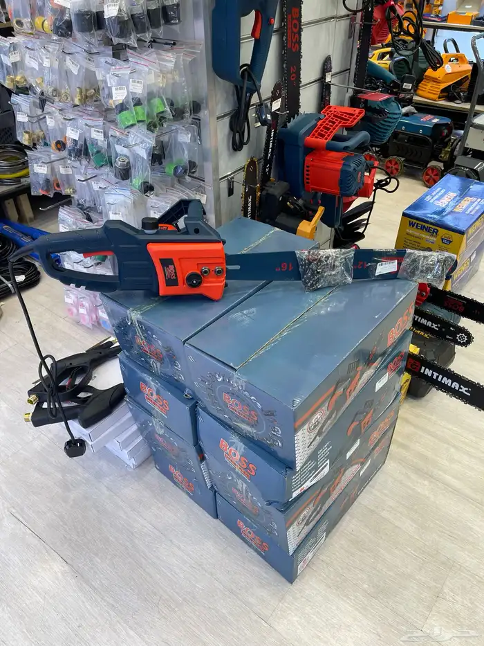 منشار حطب كهرباء BOSS 16 12 انش 0