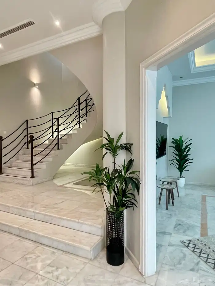 فيلا مؤثثة للايجار حي الشاطيء طريق الملك Furnished villa 4