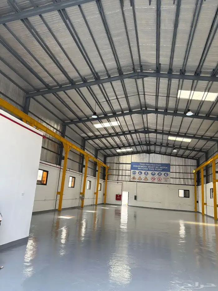 فرصة استثمارية مصنع مساحة756 متر مربع ترخيص صناعي 5