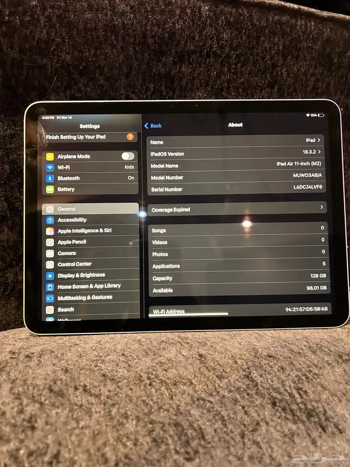 iPad Air M2 11  ايباد 3