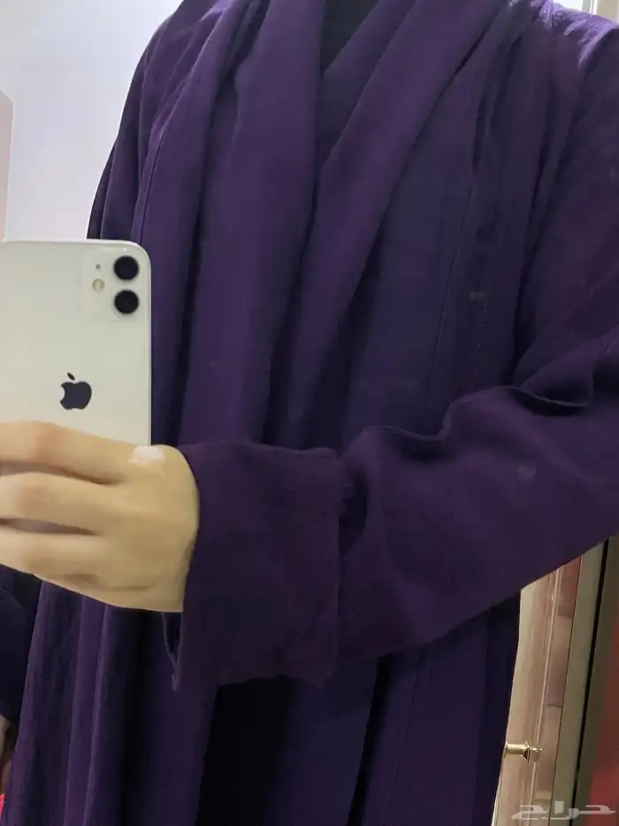 عبايه بنفسجيه 2