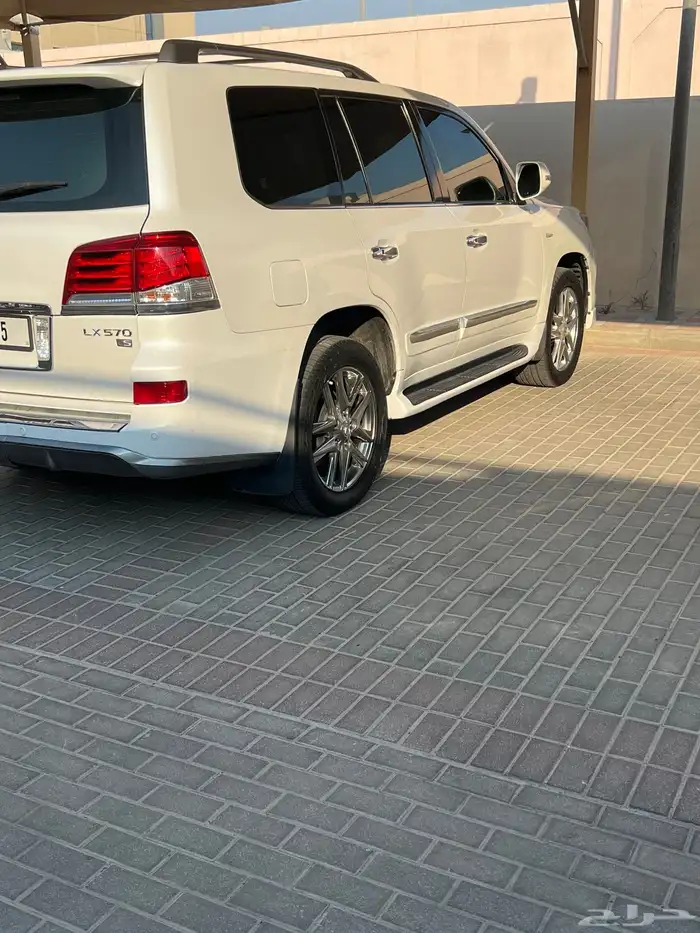 لكزس 2009 LX570 لوايح دبي 5