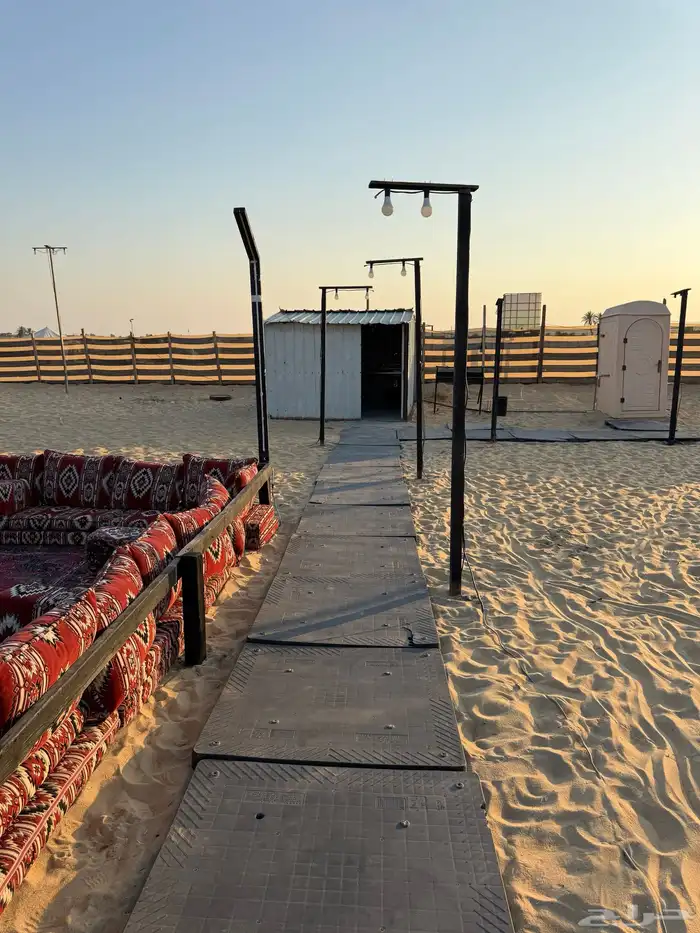 مخيم ارام للإيجار اليومي VIP ومرتب وتصميم روعه 44