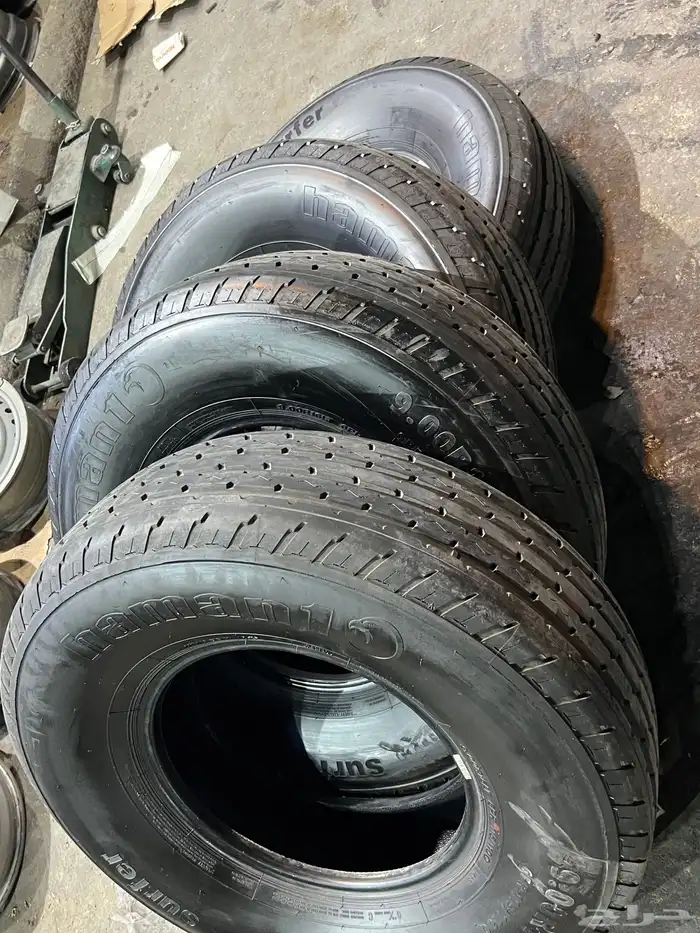 كفرات شاهين هامان مقاس 900 16 تاريخ 2025 شبه الجديد 24