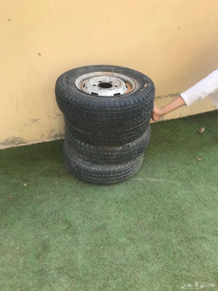 كفرات ددسن مع الجنوط 6مسمار 0