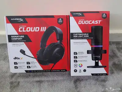 سماعة ومايك من هايبر اكس Hyperx index